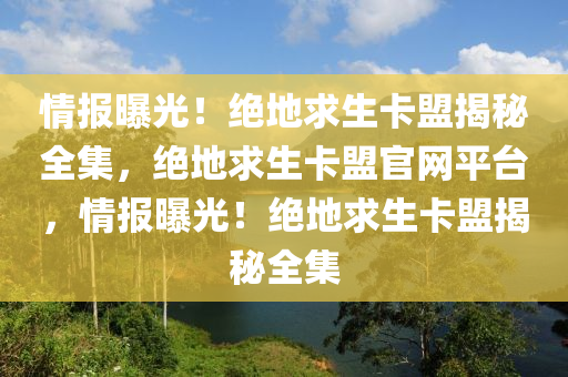 情报曝光！绝地求生卡盟揭秘全集，绝地求生卡盟官网平台，情报曝光！绝地求生卡盟揭秘全集
