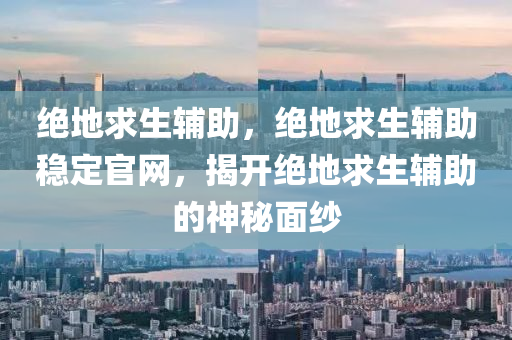 绝地求生辅助，绝地求生辅助稳定官网，揭开绝地求生辅助的神秘面纱