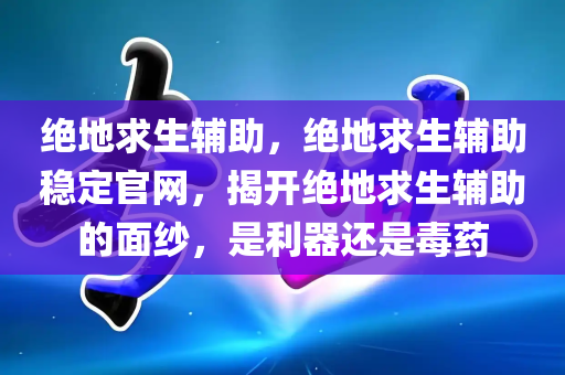 绝地求生辅助，绝地求生辅助稳定官网，揭开绝地求生辅助的面纱，是利器还是毒药