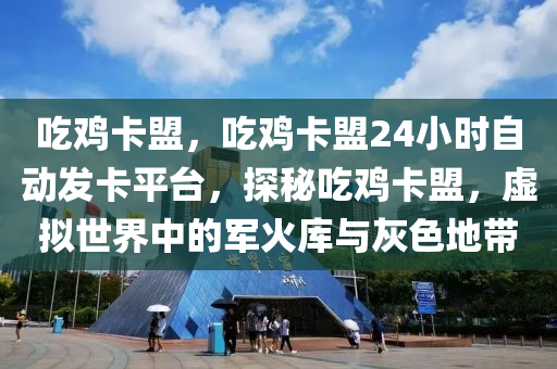 吃鸡卡盟，吃鸡卡盟24小时自动发卡平台，探秘吃鸡卡盟，虚拟世界中的军火库与灰色地带