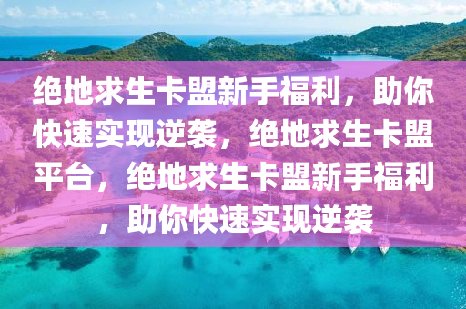 绝地求生卡盟新手福利，助你快速实现逆袭，绝地求生卡盟平台，绝地求生卡盟新手福利，助你快速实现逆袭