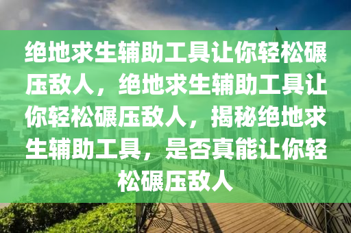绝地求生辅助工具让你轻松碾压敌人，绝地求生辅助工具让你轻松碾压敌人，揭秘绝地求生辅助工具，是否真能让你轻松碾压敌人