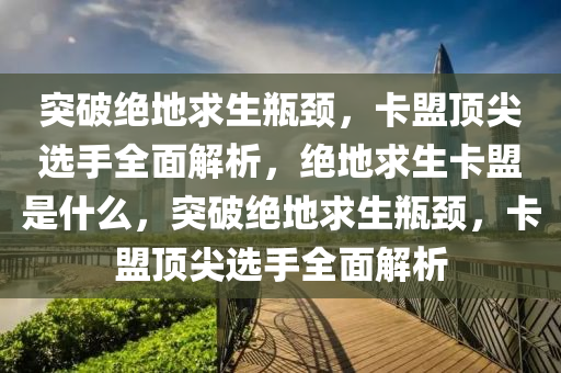 突破绝地求生瓶颈，卡盟顶尖选手全面解析，绝地求生卡盟是什么，突破绝地求生瓶颈，卡盟顶尖选手全面解析