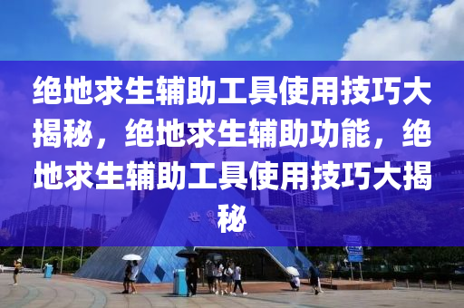 绝地求生辅助工具使用技巧大揭秘，绝地求生辅助功能，绝地求生辅助工具使用技巧大揭秘
