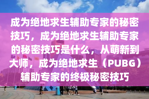 成为绝地求生辅助专家的秘密技巧，成为绝地求生辅助专家的秘密技巧是什么，从萌新到大师，成为绝地求生（PUBG）辅助专家的终极秘密技巧