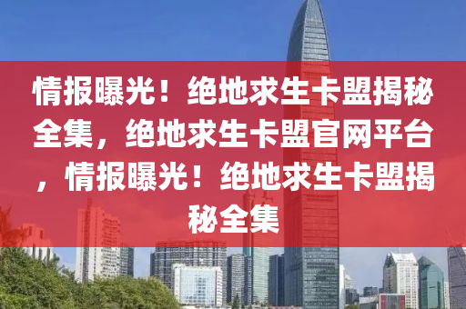 情报曝光！绝地求生卡盟揭秘全集，绝地求生卡盟官网平台，情报曝光！绝地求生卡盟揭秘全集
