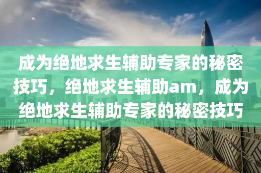 成为绝地求生辅助专家的秘密技巧，绝地求生辅助am，成为绝地求生辅助专家的秘密技巧