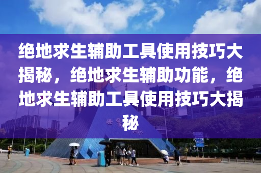 绝地求生辅助工具使用技巧大揭秘，绝地求生辅助功能，绝地求生辅助工具使用技巧大揭秘