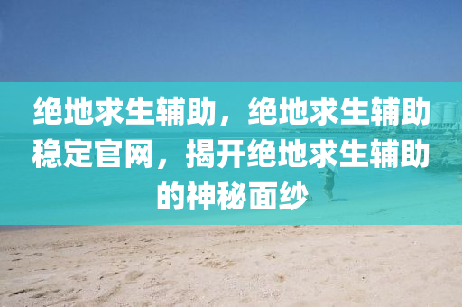 绝地求生辅助，绝地求生辅助稳定官网，揭开绝地求生辅助的神秘面纱