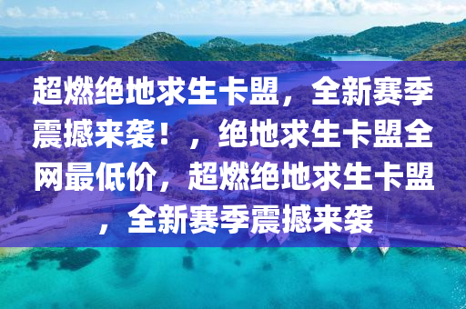 超燃绝地求生卡盟，全新赛季震撼来袭！，绝地求生卡盟全网最低价，超燃绝地求生卡盟，全新赛季震撼来袭