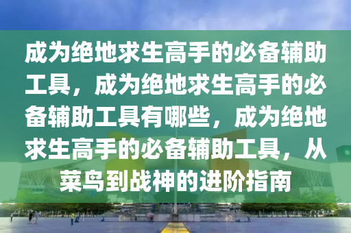 成为绝地求生高手的必备辅助工具，成为绝地求生高手的必备辅助工具有哪些，成为绝地求生高手的必备辅助工具，从菜鸟到战神的进阶指南
