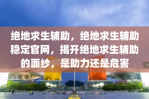 绝地求生辅助，绝地求生辅助稳定官网，揭开绝地求生辅助的面纱，是助力还是危害