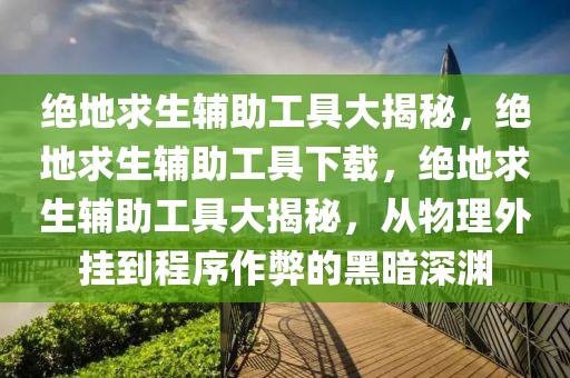 绝地求生辅助工具大揭秘，绝地求生辅助工具下载，绝地求生辅助工具大揭秘，从物理外挂到程序作弊的黑暗深渊
