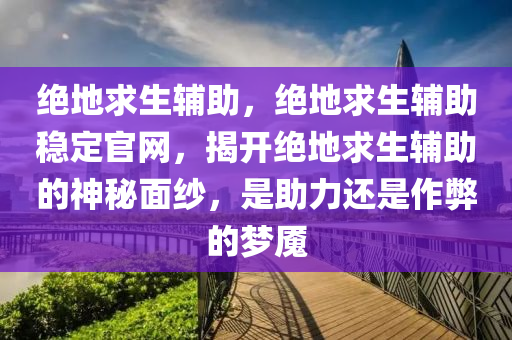 绝地求生辅助，绝地求生辅助稳定官网，揭开绝地求生辅助的神秘面纱，是助力还是作弊的梦魇