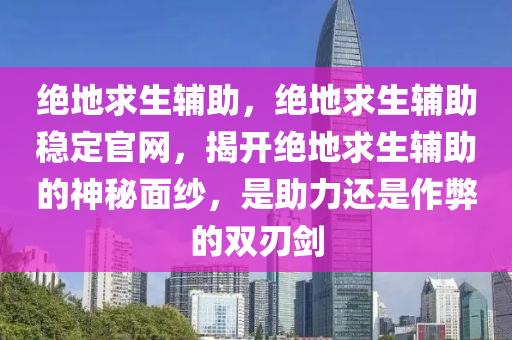 绝地求生辅助，绝地求生辅助稳定官网，揭开绝地求生辅助的神秘面纱，是助力还是作弊的双刃剑