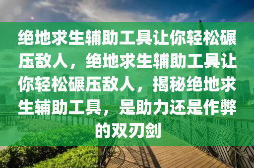 绝地求生辅助工具让你轻松碾压敌人，绝地求生辅助工具让你轻松碾压敌人，揭秘绝地求生辅助工具，是助力还是作弊的双刃剑