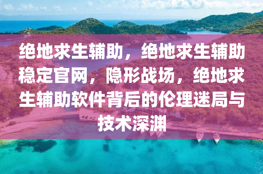 绝地求生辅助，绝地求生辅助稳定官网，隐形战场，绝地求生辅助软件背后的伦理迷局与技术深渊