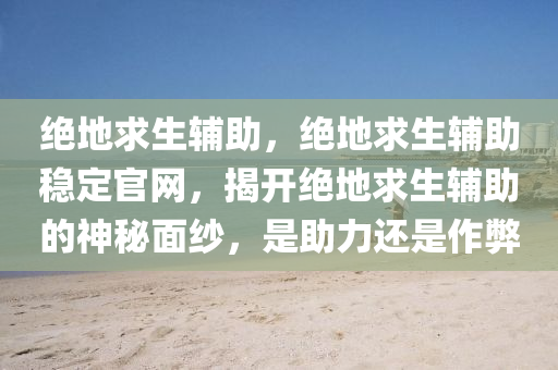 绝地求生辅助，绝地求生辅助稳定官网，揭开绝地求生辅助的神秘面纱，是助力还是作弊