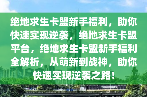 绝地求生卡盟新手福利，助你快速实现逆袭，绝地求生卡盟平台，绝地求生卡盟新手福利全解析，从萌新到战神，助你快速实现逆袭之路！