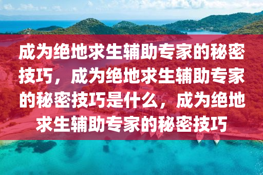 成为绝地求生辅助专家的秘密技巧，成为绝地求生辅助专家的秘密技巧是什么，成为绝地求生辅助专家的秘密技巧