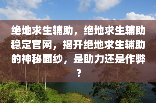 绝地求生辅助，绝地求生辅助稳定官网，揭开绝地求生辅助的神秘面纱，是助力还是作弊？