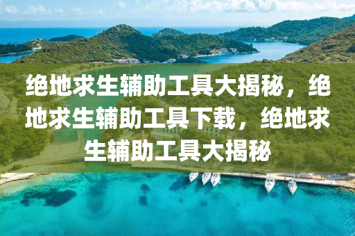 绝地求生辅助工具大揭秘，绝地求生辅助工具下载，绝地求生辅助工具大揭秘