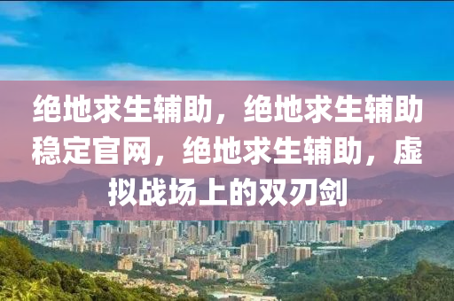 绝地求生辅助，绝地求生辅助稳定官网，绝地求生辅助，虚拟战场上的双刃剑