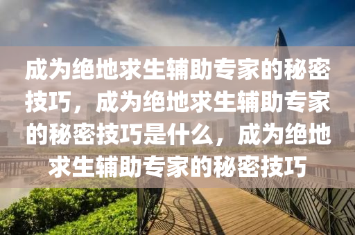 成为绝地求生辅助专家的秘密技巧，成为绝地求生辅助专家的秘密技巧是什么，成为绝地求生辅助专家的秘密技巧