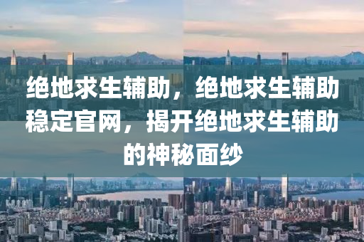 绝地求生辅助，绝地求生辅助稳定官网，揭开绝地求生辅助的神秘面纱