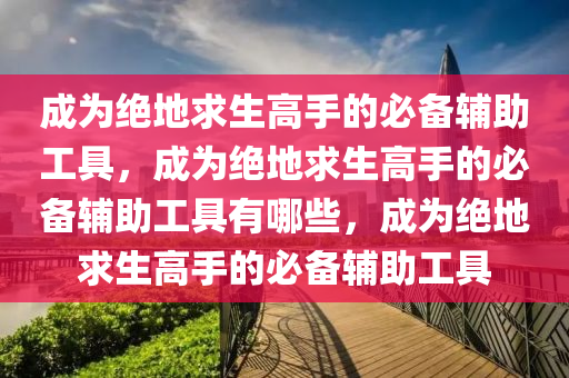 成为绝地求生高手的必备辅助工具，成为绝地求生高手的必备辅助工具有哪些，成为绝地求生高手的必备辅助工具