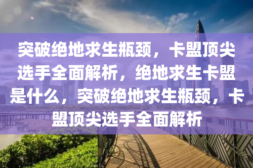 突破绝地求生瓶颈，卡盟顶尖选手全面解析，绝地求生卡盟是什么，突破绝地求生瓶颈，卡盟顶尖选手全面解析