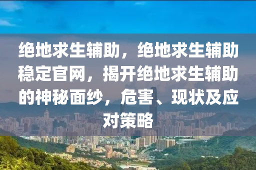 绝地求生辅助，绝地求生辅助稳定官网，揭开绝地求生辅助的神秘面纱，危害、现状及应对策略