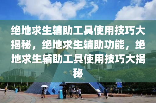绝地求生辅助工具使用技巧大揭秘，绝地求生辅助功能，绝地求生辅助工具使用技巧大揭秘