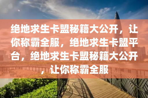 绝地求生卡盟秘籍大公开，让你称霸全服，绝地求生卡盟平台，绝地求生卡盟秘籍大公开，让你称霸全服
