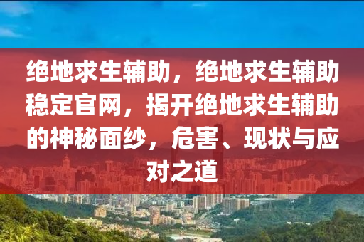 绝地求生辅助，绝地求生辅助稳定官网，揭开绝地求生辅助的神秘面纱，危害、现状与应对之道